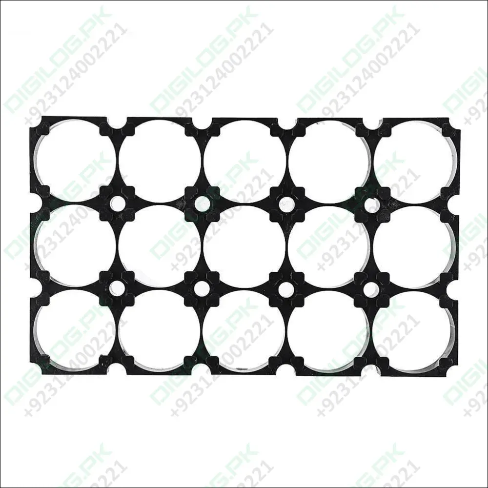 18650 Battery Holder 3x5 Cell 18650 Batteries Spacer Holders Radiating Plastic Holder Bracket For Diy Battery Pack