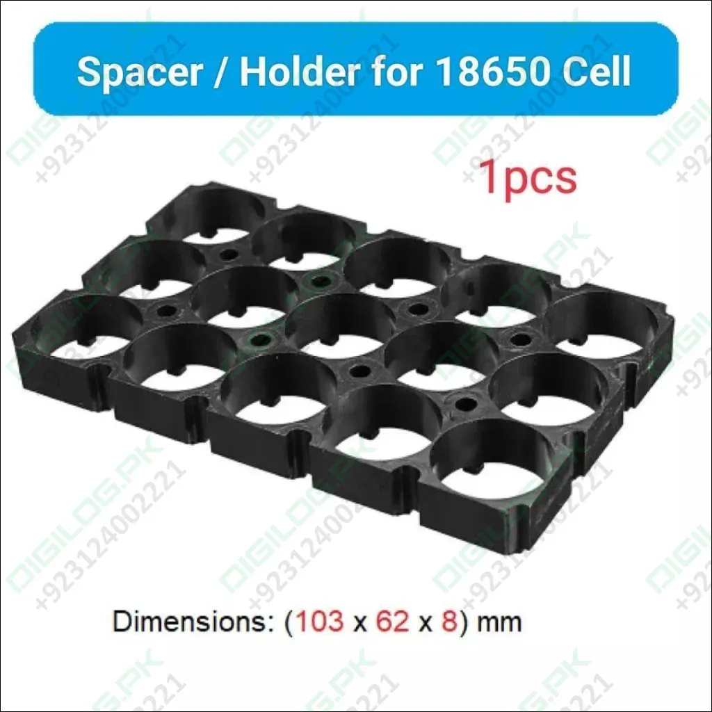 18650 Battery Holder 3x5 Cell 18650 Batteries Spacer Holders Radiating Plastic Holder Bracket For Diy Battery Pack