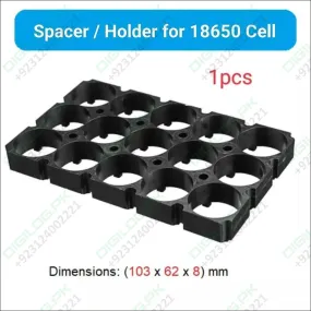 18650 Battery Holder 3x5 Cell 18650 Batteries Spacer Holders Radiating Plastic Holder Bracket For Diy Battery Pack