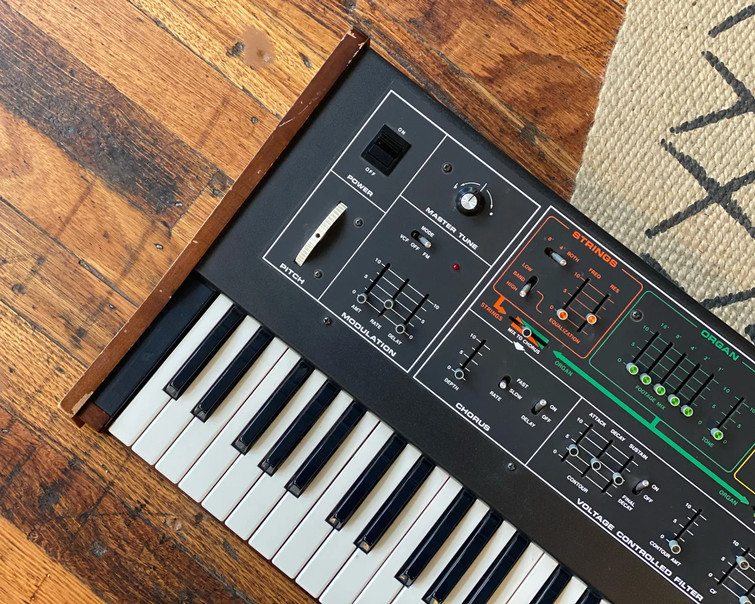 1980 Moog Opus 3 Analogue Polyphonic Synthesiser
