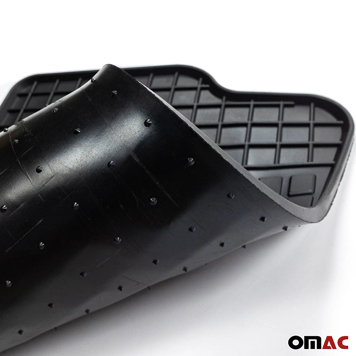1982-1997 Audi A6 C4 Floor Mats Liners Full Set All Weather Rubber Black