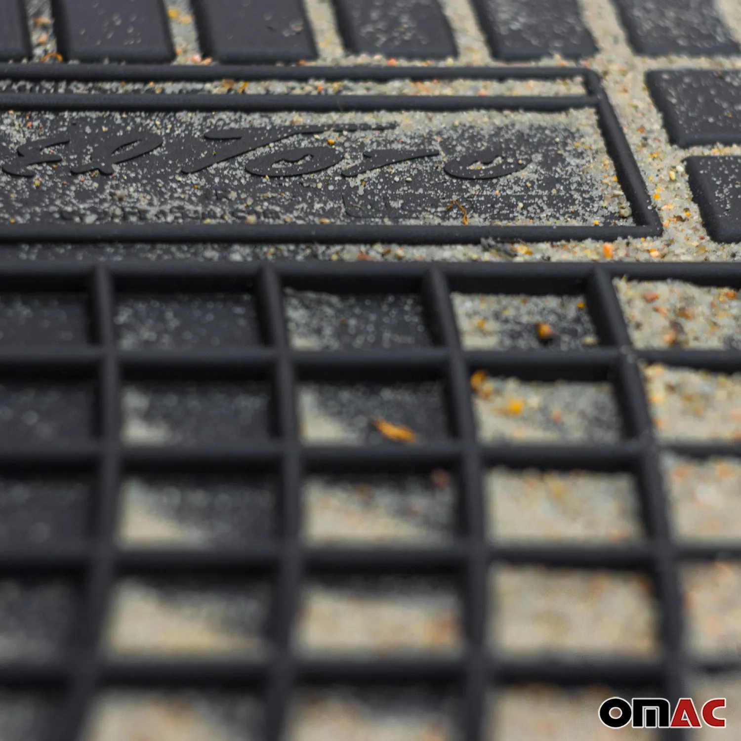 1982-1997 Audi A6 C4 Floor Mats Liners Full Set All Weather Rubber Black