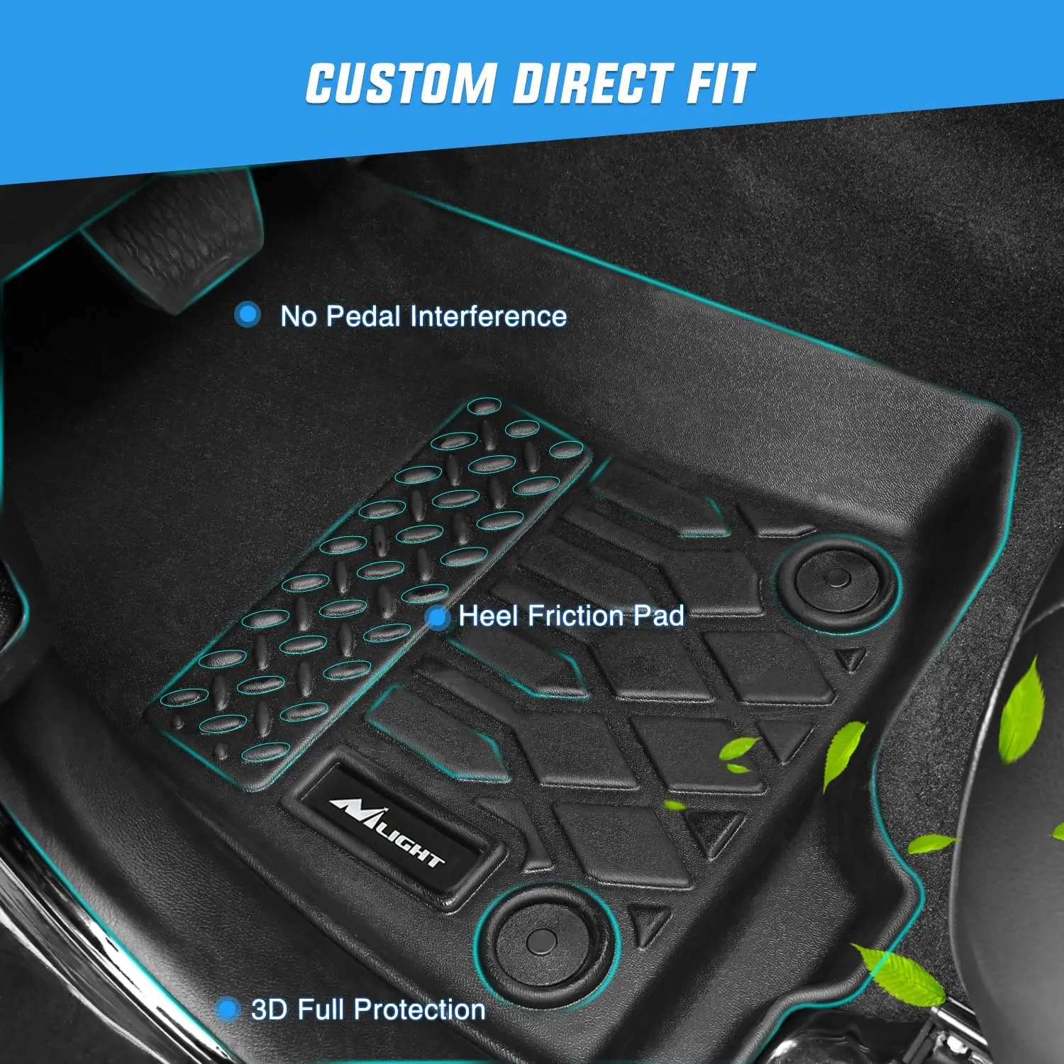 2016-2022 Toyota Prius Prime TPE Floor Mats