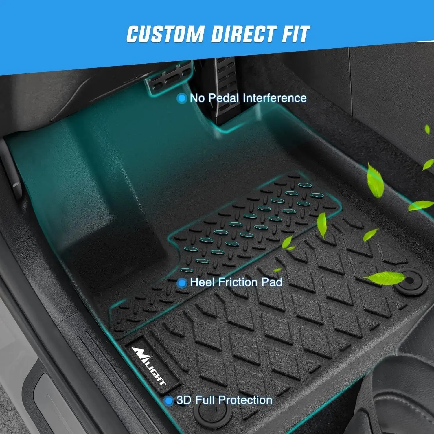 2023-2025 Kia Sportage Non-Hybrid TPE Floor Mats