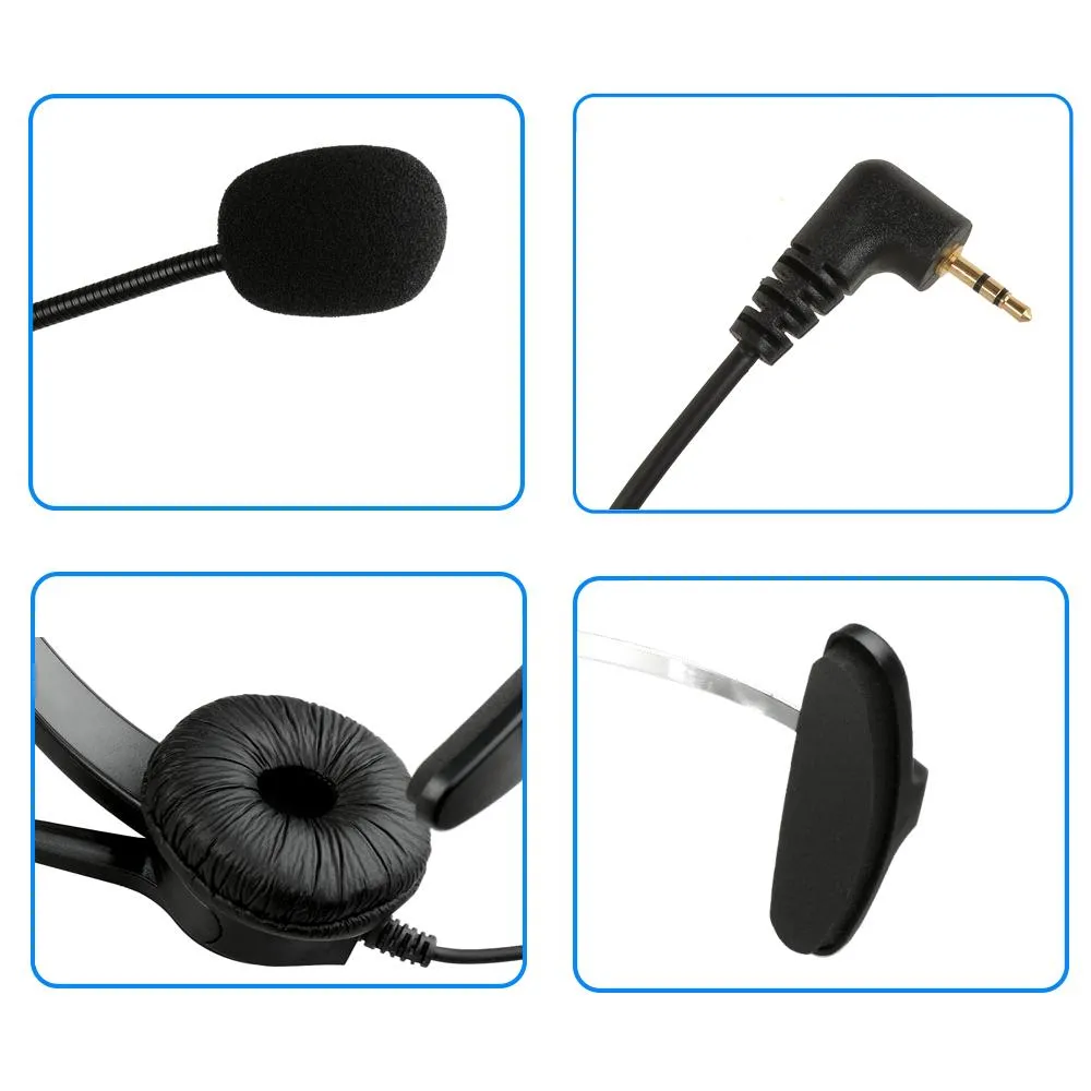 2.5mm Headset for Cordless Phones