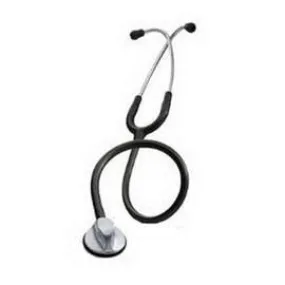 3M Littmann Master Classic II Stethoscope, 27" L, Black Tube, Latex-free, Single Sided Chestpiece, Tunable Diaphragm Type, Soft Sealing Eartip - Each