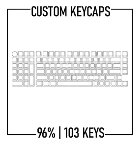96% Custom Keycaps Set ( ANSI | 103 Keys )
