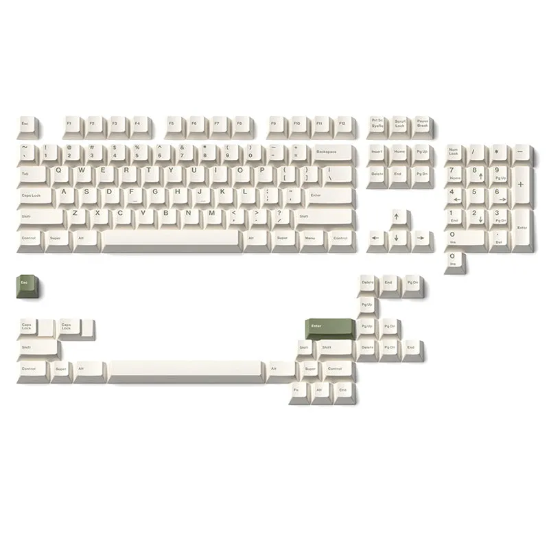 ACGAM Bow Classic PBT Keycap Set Cherry Profile 131 Keys