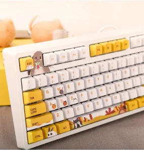 AJAZZ Wired 104 Keys Cherry MX Switches Mechanical Keyboard