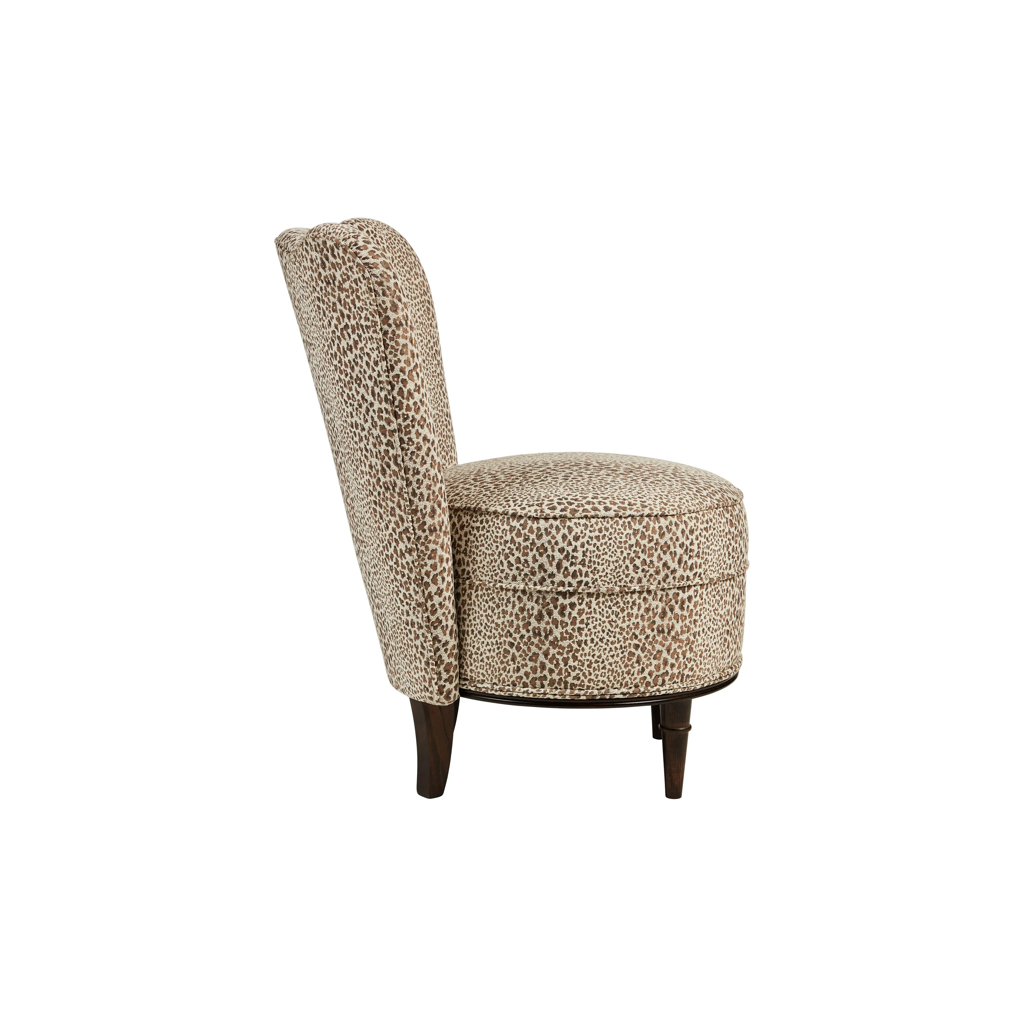 Alice Chair in Bagatelle Weave Walnut/Ivory