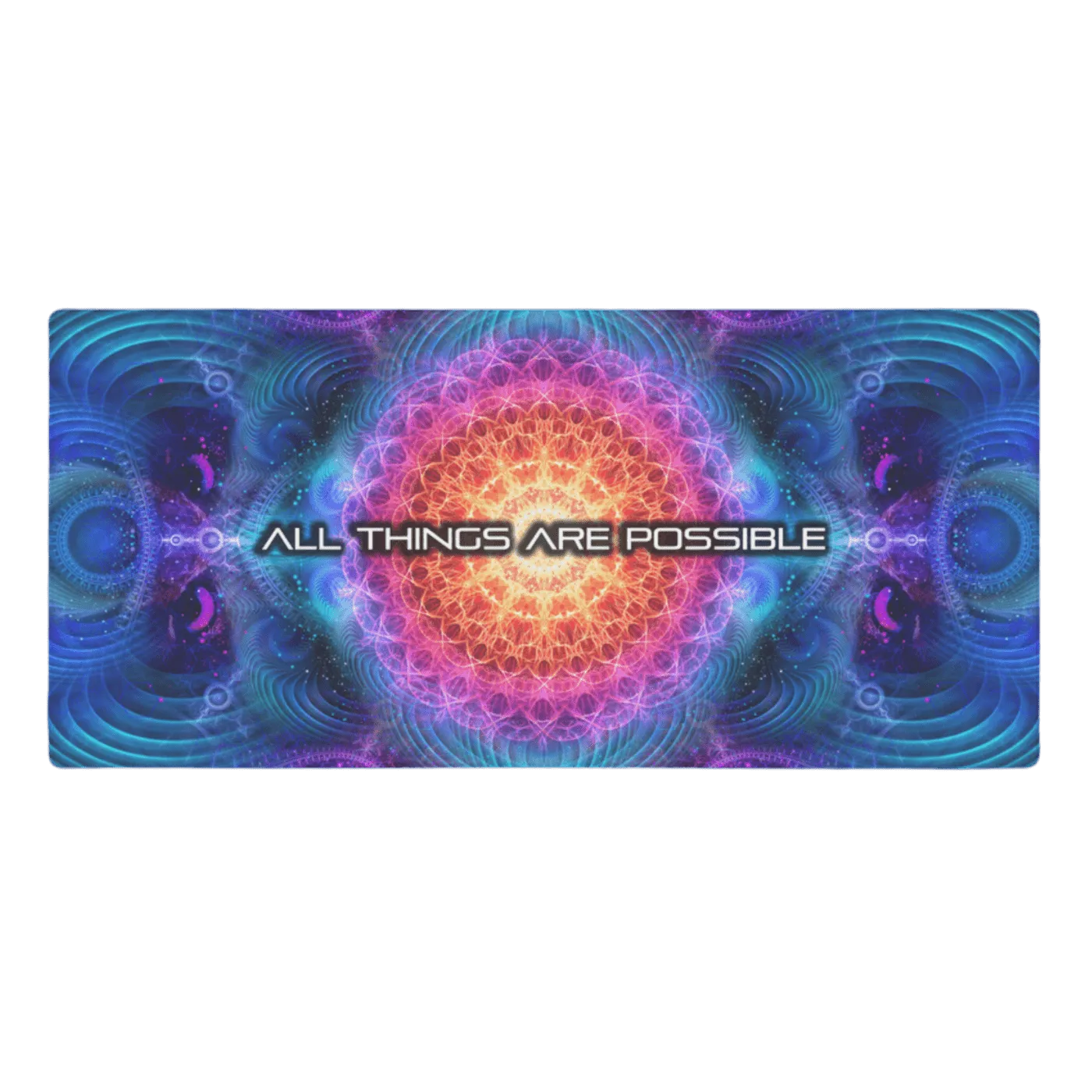 ALL THINGS ARE POSSIBLE Desk Mat
