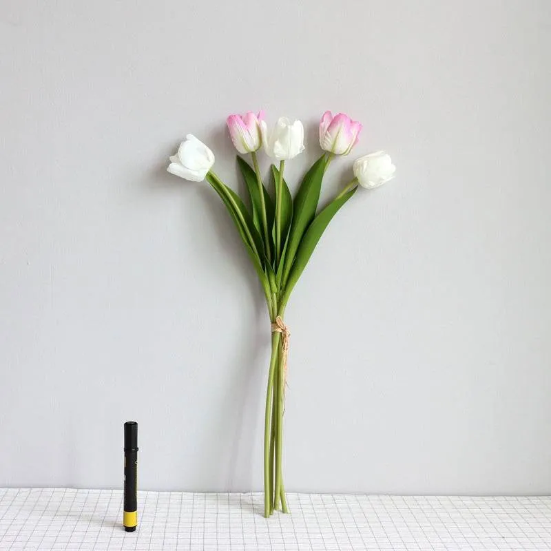 Artificial Flowers Silk Fake Wedding Flower Diy Home Garden Decoration Fake Plants