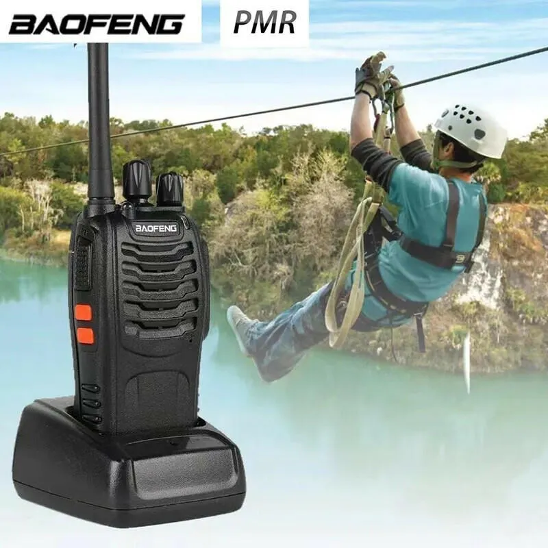 Baofeng BF-88E PMR Handheld Intercom Communicator Long-Distance Conversation 16 Channel Walkie Talkie 446MHz Home Hotel Radio