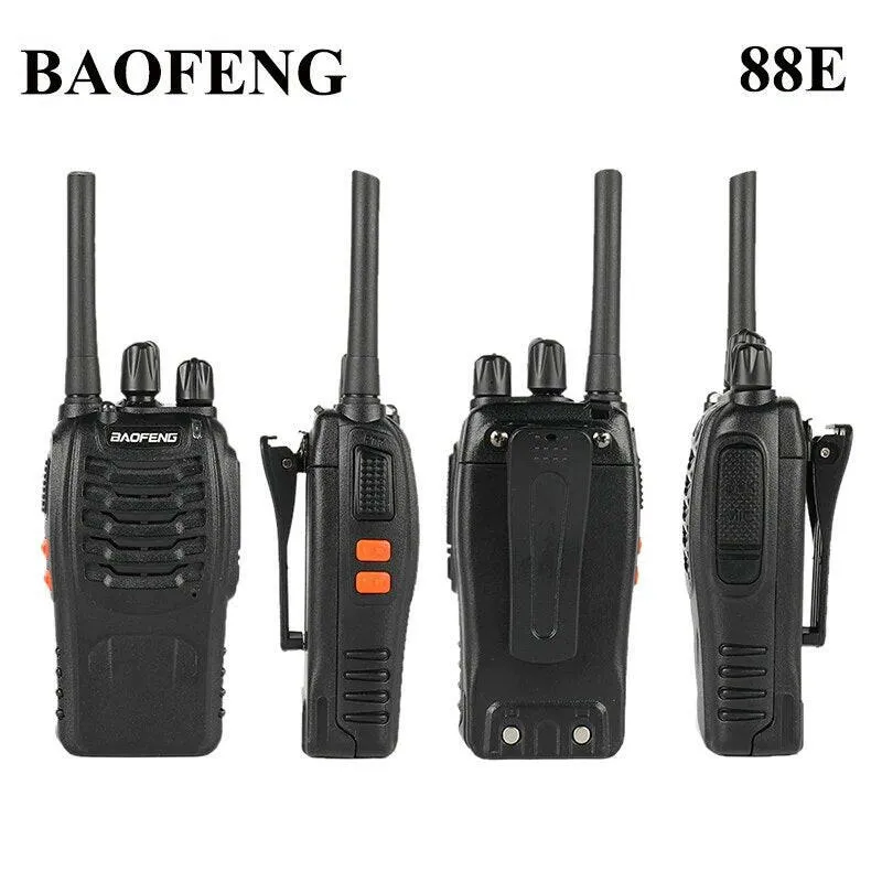 Baofeng BF-88E PMR Handheld Intercom Communicator Long-Distance Conversation 16 Channel Walkie Talkie 446MHz Home Hotel Radio