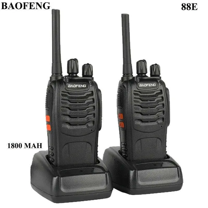 Baofeng BF-88E PMR Handheld Intercom Communicator Long-Distance Conversation 16 Channel Walkie Talkie 446MHz Home Hotel Radio