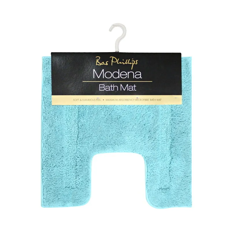 Bas Phillips Modena Microfibre Contour Bath Mat