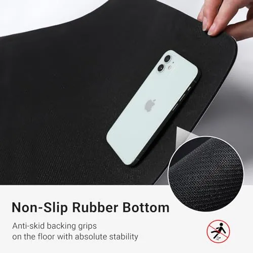 Bath Mat Rug, Rubber Non-Slip Quick Dry Absorbent Thin Bathroom Rugs Fit Under Door Bathroom Floor Mats-Shower Rug for in Front of Bathtub, Sink, Shower Room(Navy Blue,17"x59")
