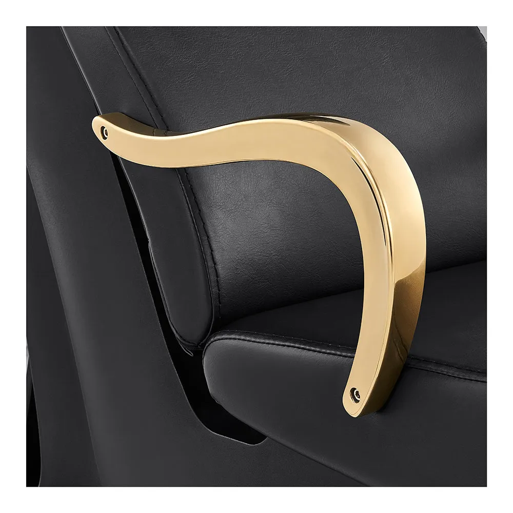 Beckman Gold Salon Shampoo Unit with Adjustable Seat