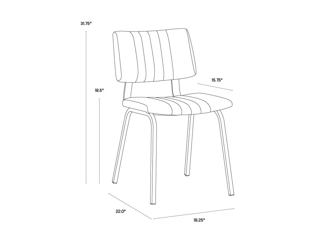 Berkley Dining Chairs | Bravo Cream
