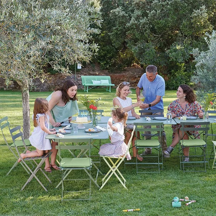 BISTRO METAL TABLE 117 X 77 CM