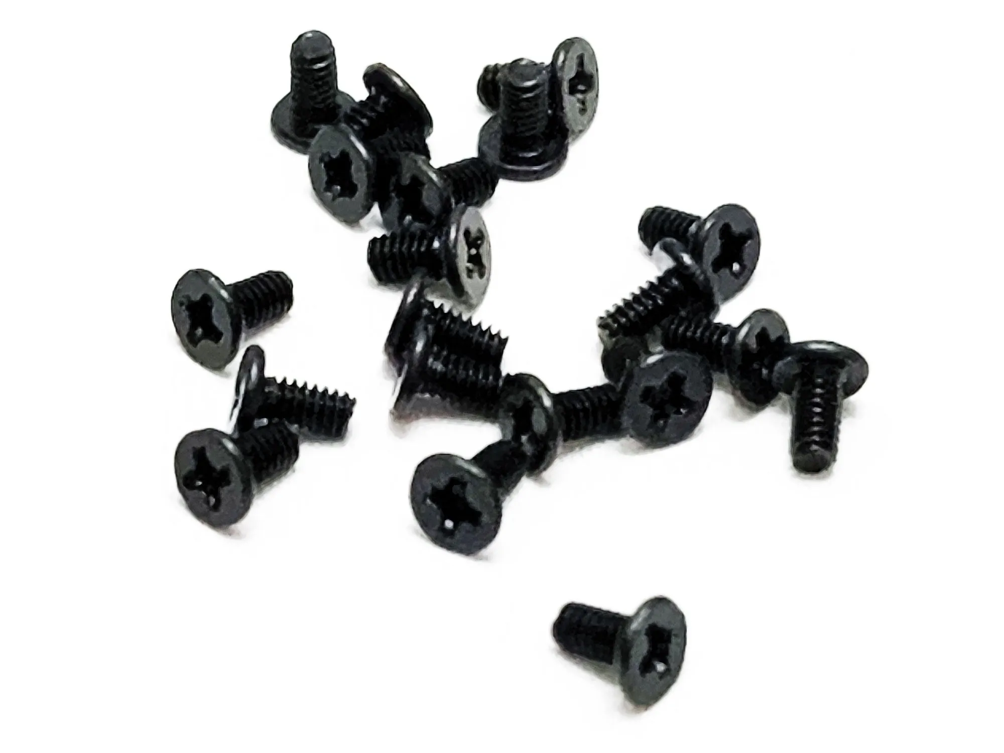 Black M2 low profile screws
