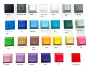 Blank DSA 1U Keycaps