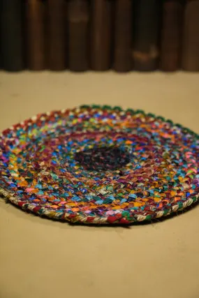 Braided round mat 45-48cm