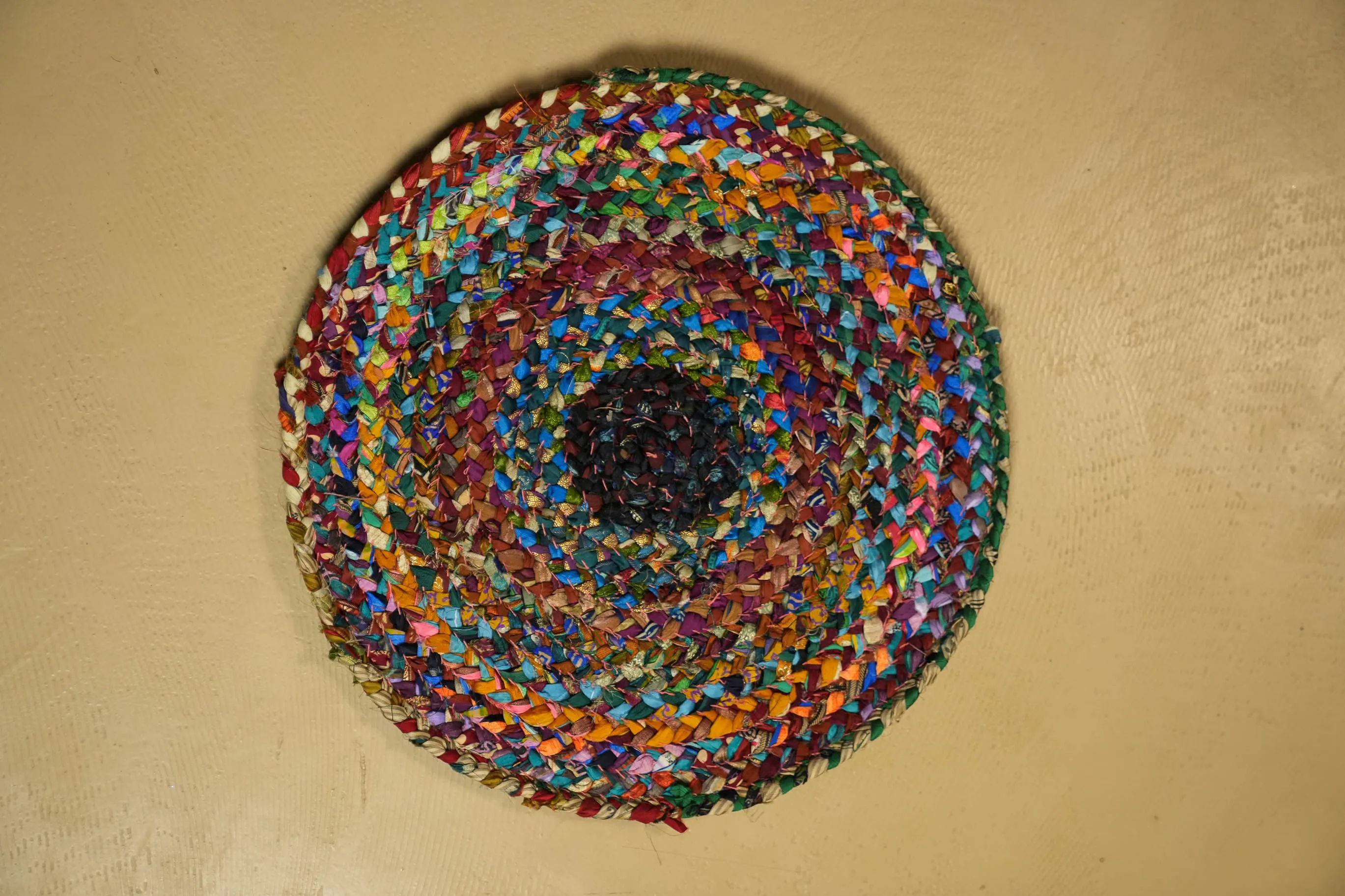 Braided round mat 45-48cm