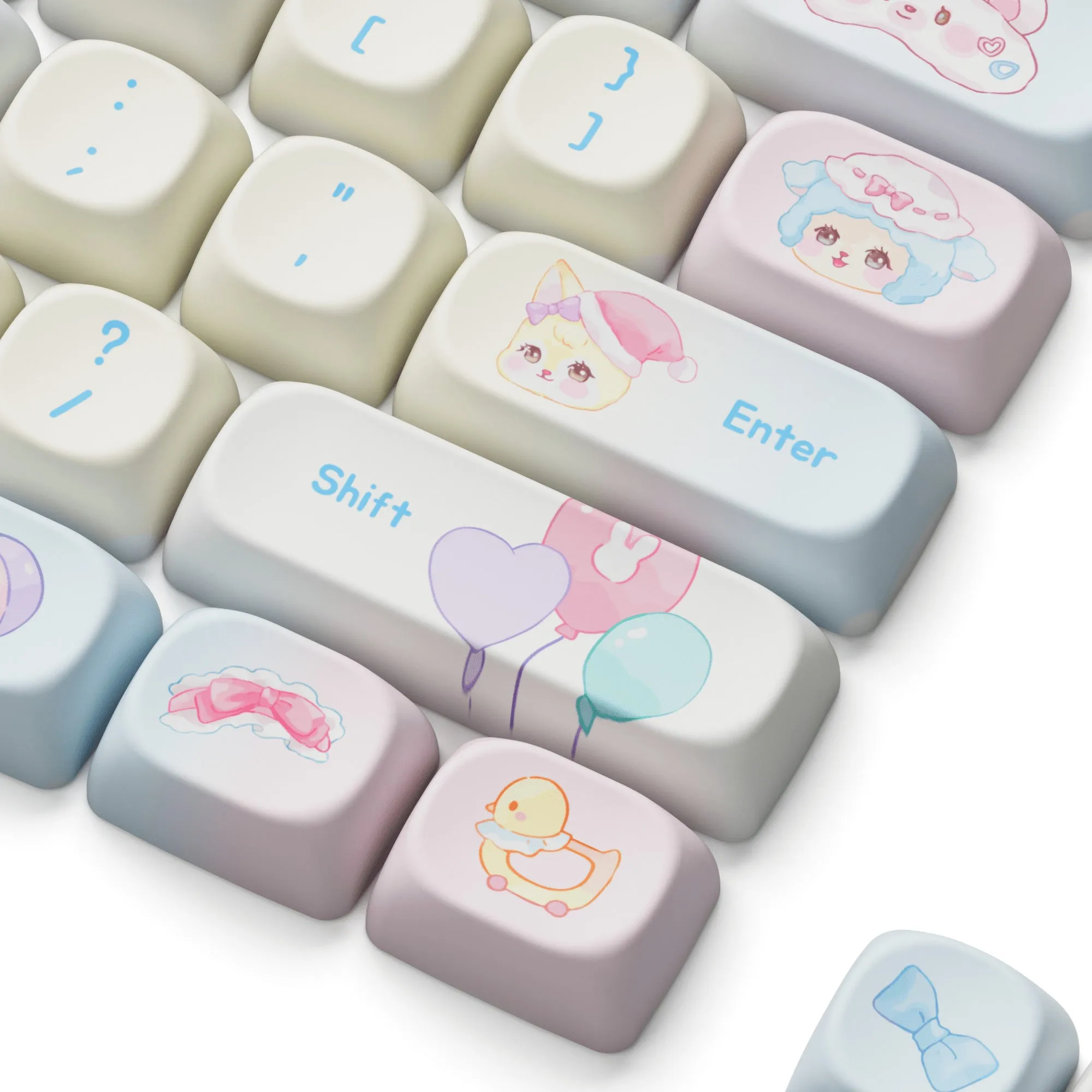 Butterfly Fantasy Keycap Set (140-key)