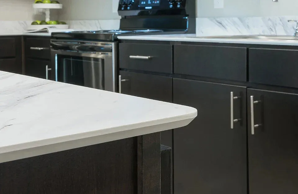 Calcutta Blanc - Wilsonart THINSCAPE Tables - Luster Finish