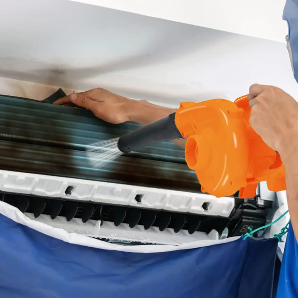 Cheston 600W Air Blower I Anti-Vibration I 13000 RPM 3.0m³/min Dust Cleaner I PC Computer, AC, Home & Outdoor Air Cleaner (Orange) I 6 Months Warranty