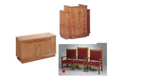 Church Pulpit Set NO 400W - FREE SHIPPING!