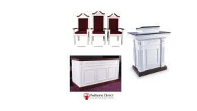 Church Pulpit Set TSP-620 - FREE SHIPPING!