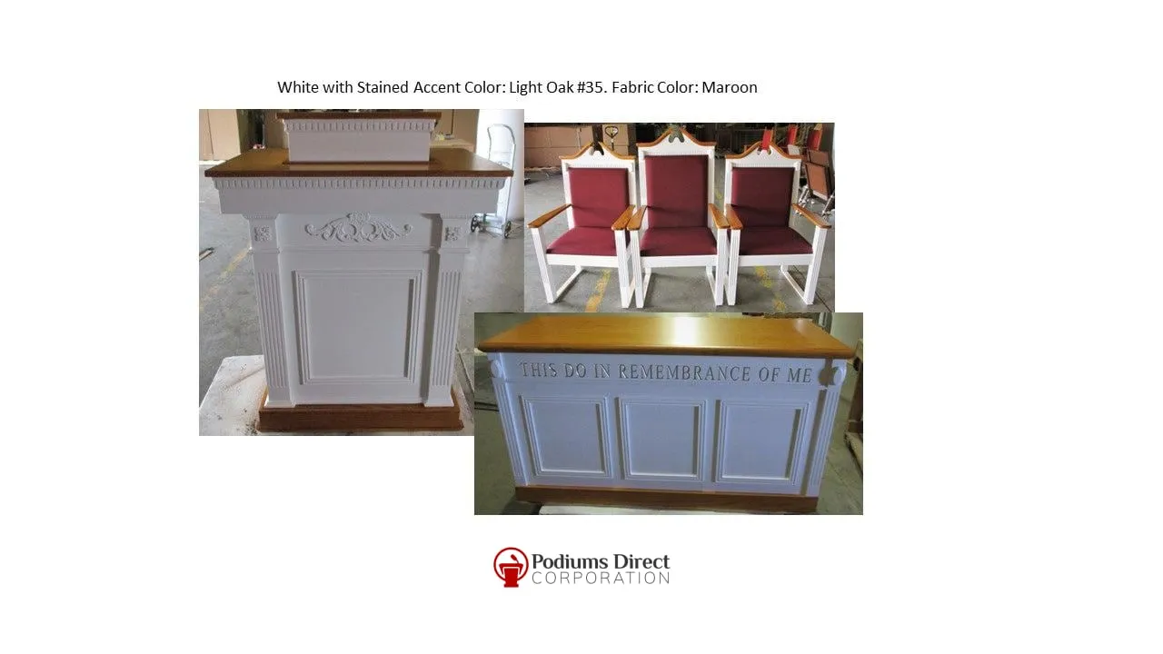 Church Pulpit Set TSP-620 - FREE SHIPPING!