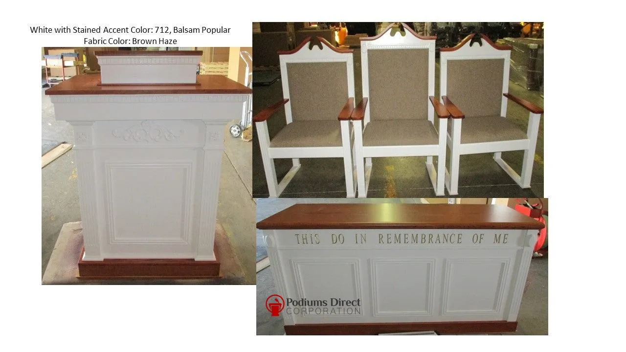 Church Pulpit Set TSP-620 - FREE SHIPPING!