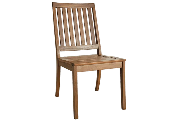 CLASSIC IPE BEECHWORTH 7 PIECE DINING SET - 53" Square Beechworth Table, 2 Amber Benches and 4 Richmond Side Chairs