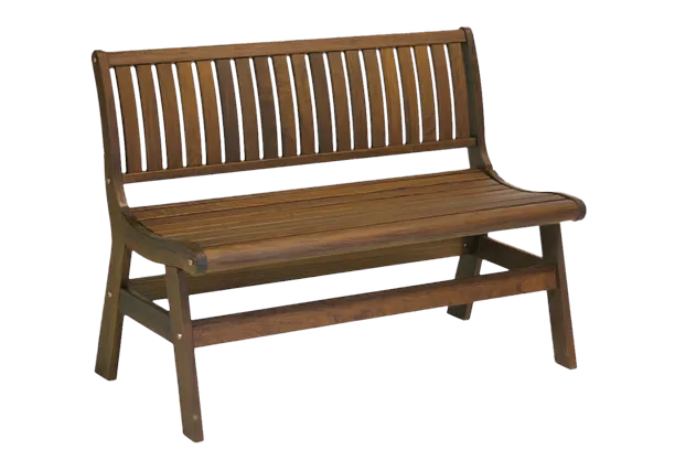 CLASSIC IPE BEECHWORTH 7 PIECE DINING SET - 53" Square Beechworth Table, 2 Amber Benches and 4 Richmond Side Chairs