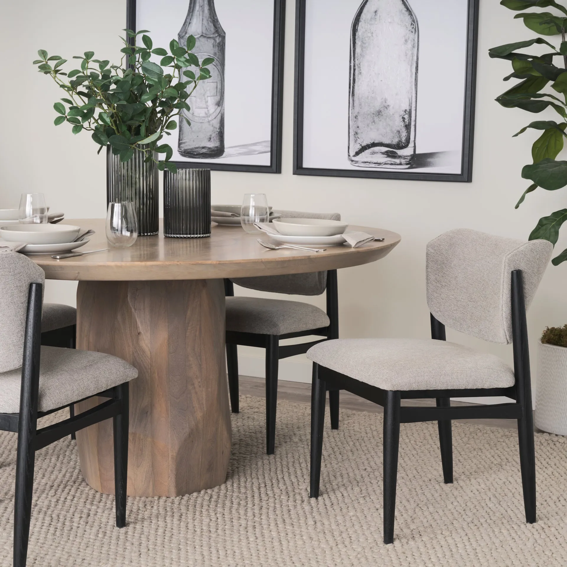 Cline Dining Chair | Black