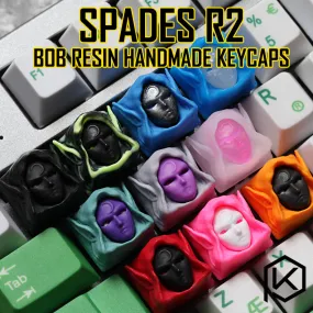 [CLOSED] [GB] FREE SHIPPING BOB SPADES HANDMADE RESIN ARTISAN KEYCAPS FOR CUSTOM MECHANICAL KEYBOARDS round 2
