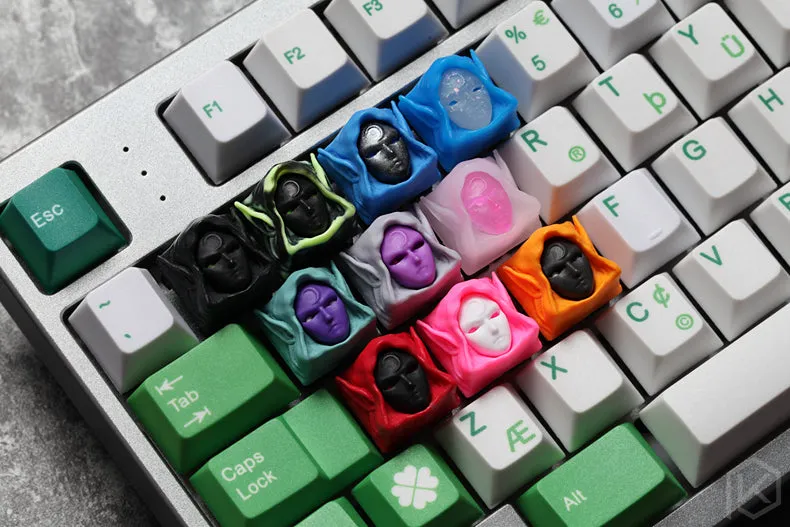 [CLOSED] [GB] FREE SHIPPING BOB SPADES HANDMADE RESIN ARTISAN KEYCAPS FOR CUSTOM MECHANICAL KEYBOARDS round 2