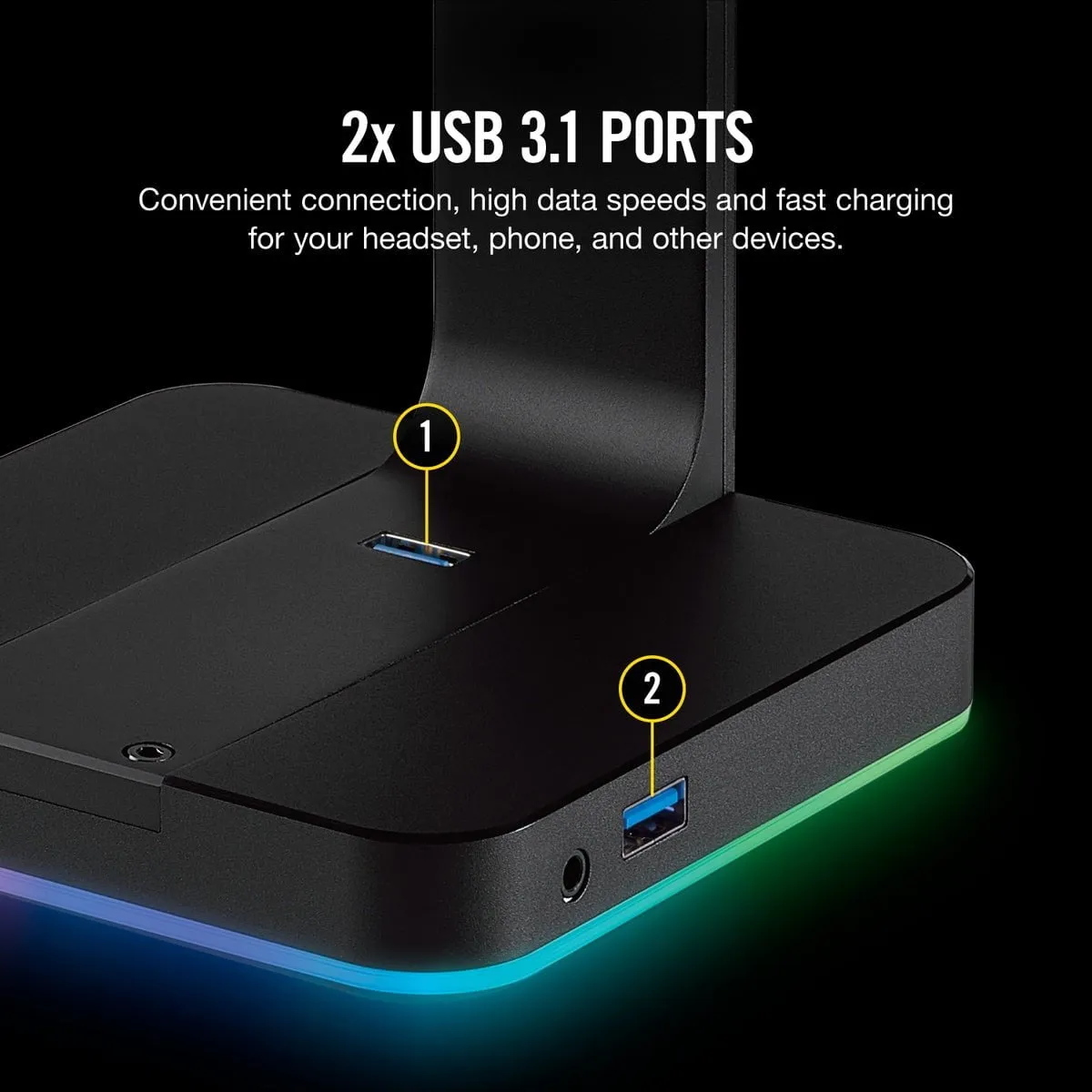 Corsair ST100 RGB Headset Stand