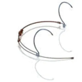 Countryman H6OW5LSL H6 Omnidirectional Headset with SL Connector for Shure - Light Beige