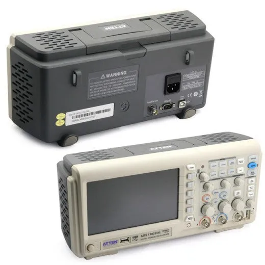 [Discontinued] ATTEN ADS1102CAL 100MHz 1G Digital Oscilloscope *New Model with 7" LCD*