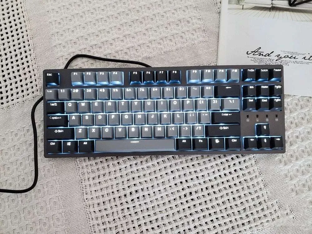 Durgod Corona K320/K310 White Backlit 87/104keys Mechanical Keyboard