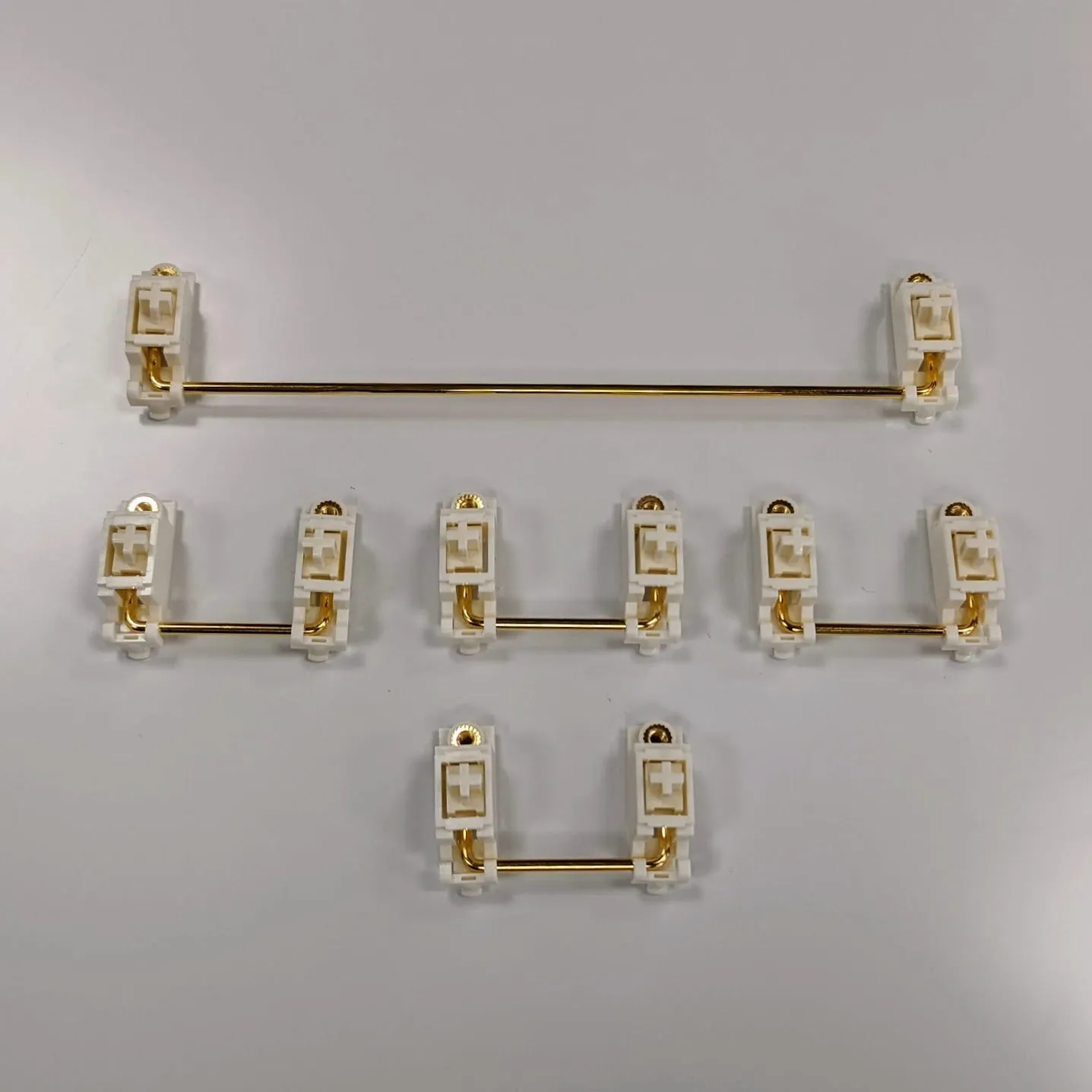 Durock V2 Screw-In White Stabilizers