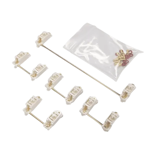 Durock V2 Screw-In White Stabilizers