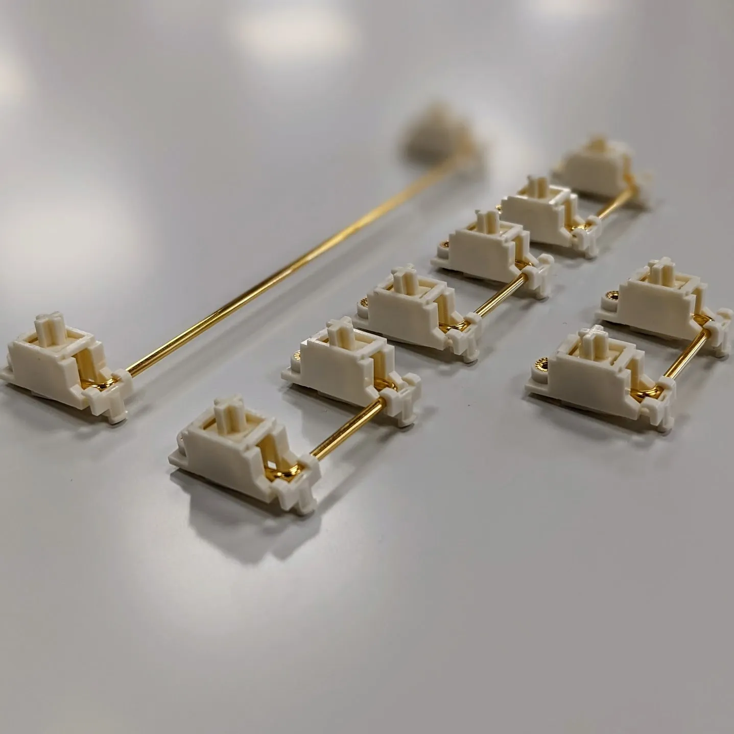 Durock V2 Screw-In White Stabilizers