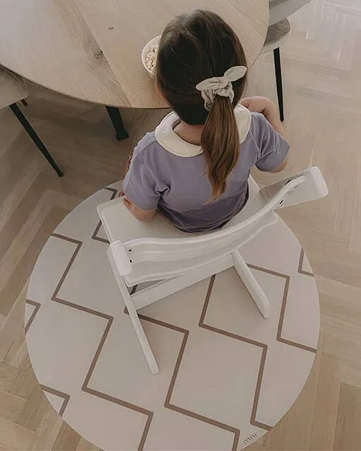 Eeveve - Beni - Autumn gold - Round Floormat