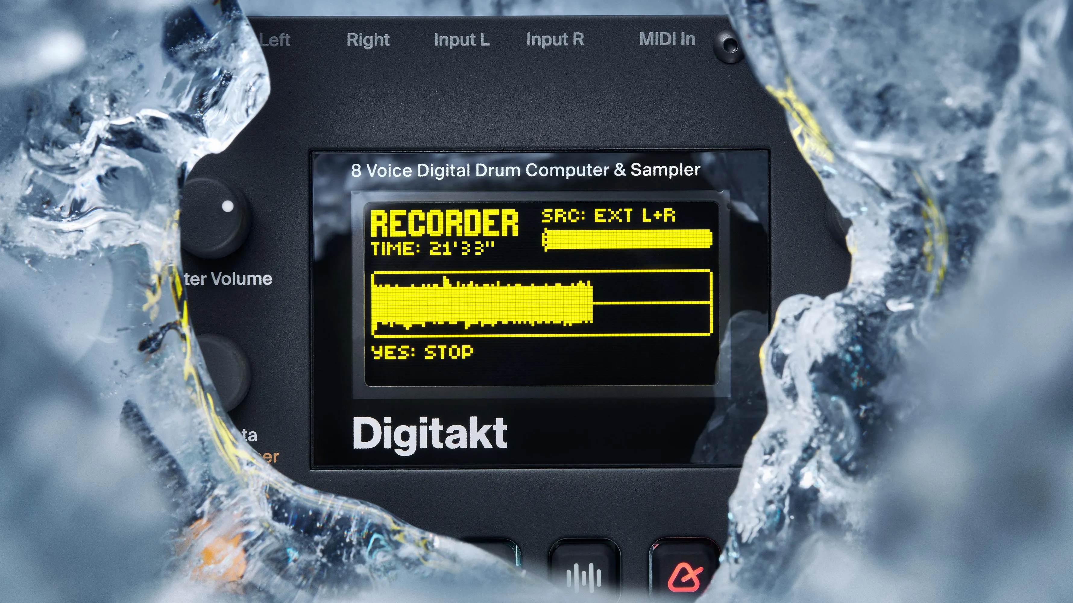 Elektron Digitakt 8 Voice Drum Computer and Sampler