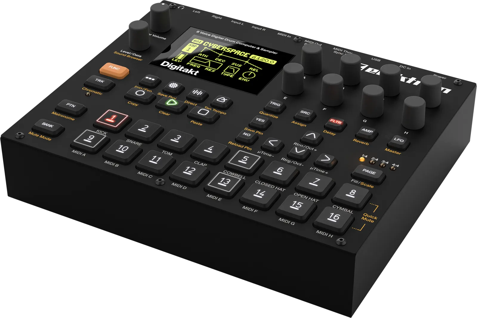 Elektron Digitakt 8 Voice Drum Computer and Sampler